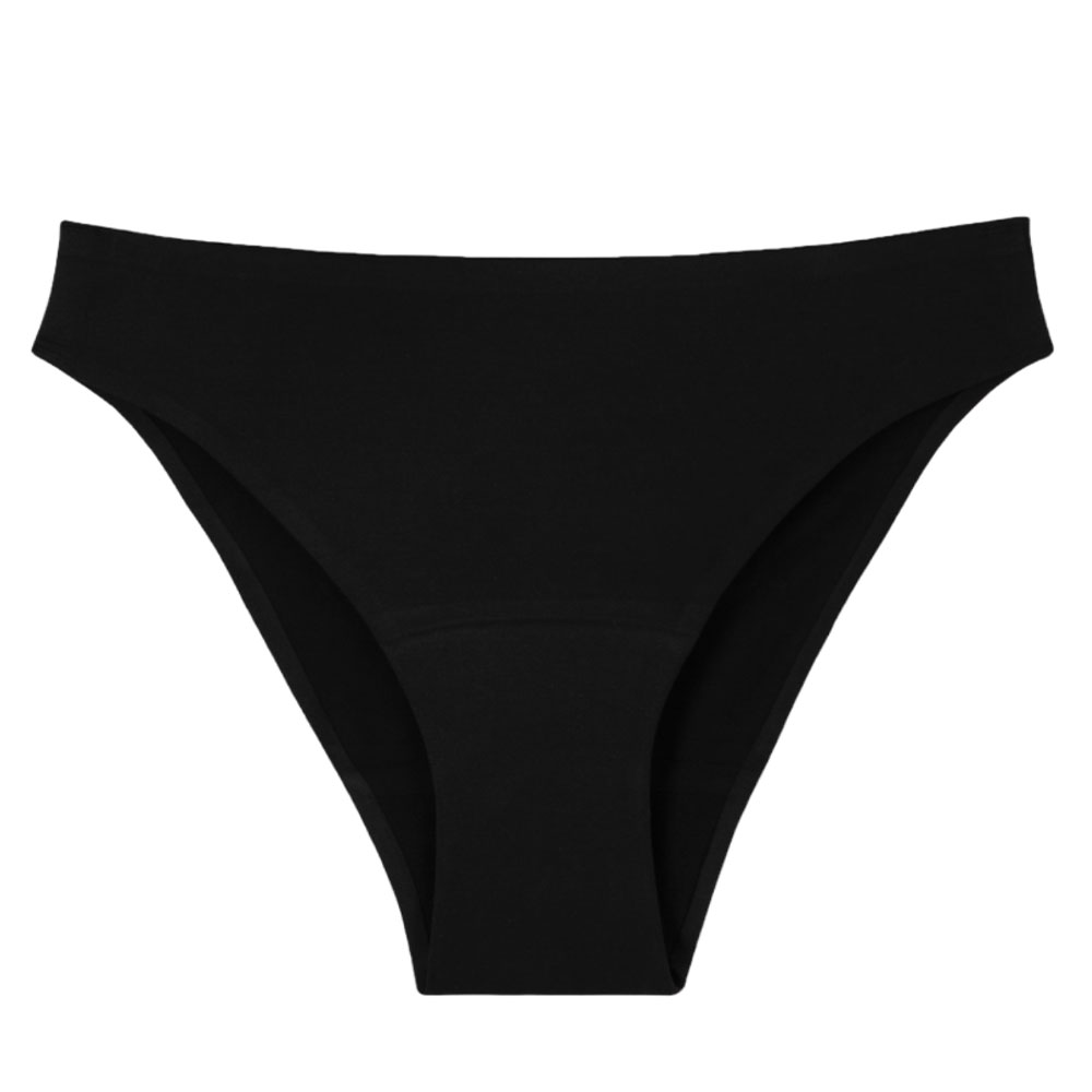 Smoon Girls Black Selene Menstrual Panties - Medium Flow x1