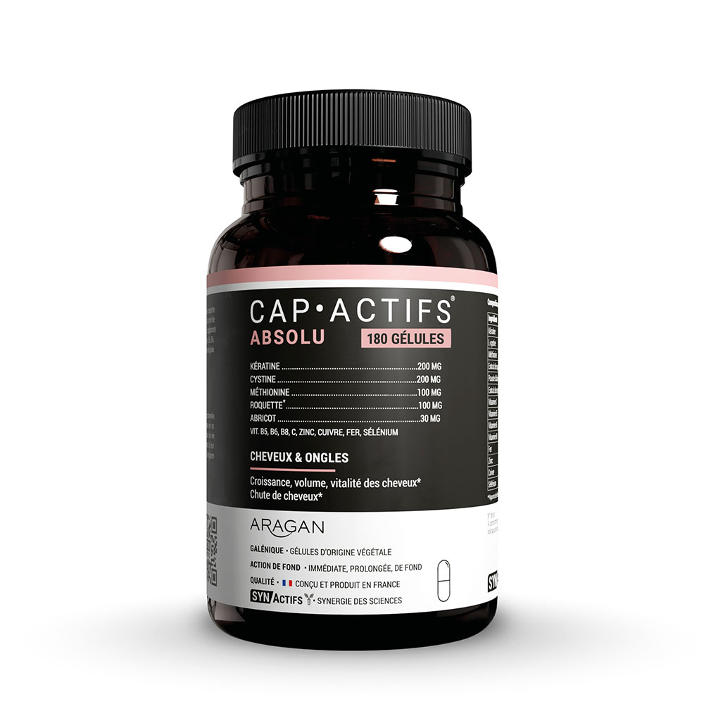 Aragan Synactifs CapActifs Absolu capsules hair and nails x 180