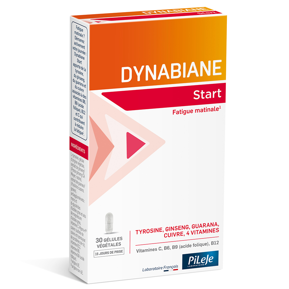 Pileje Dynabiane Start morning fatigue 30 capsules