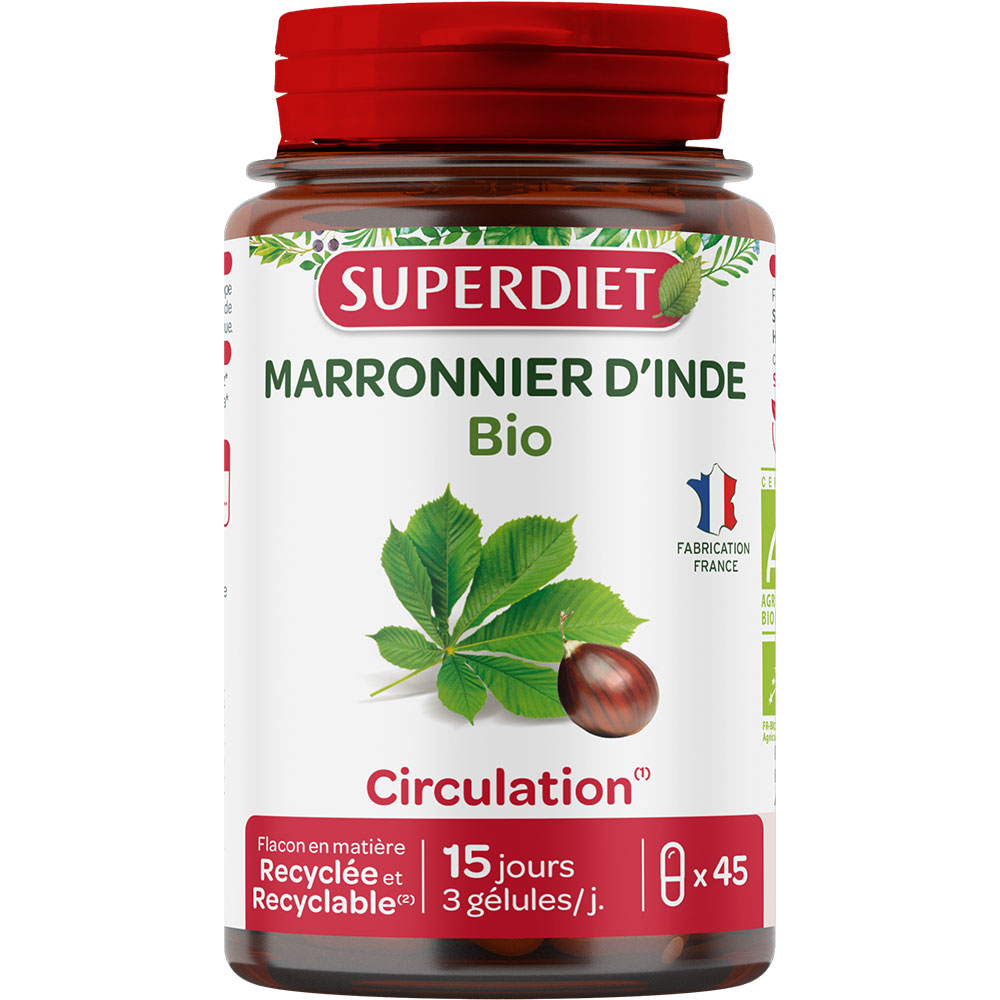 Superdiet Horse Chestnut Bioes 45 capsules