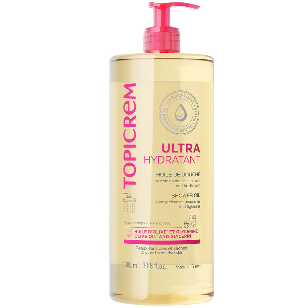 Topicrem Ultra-Hydrating Shower Oil 1000ml