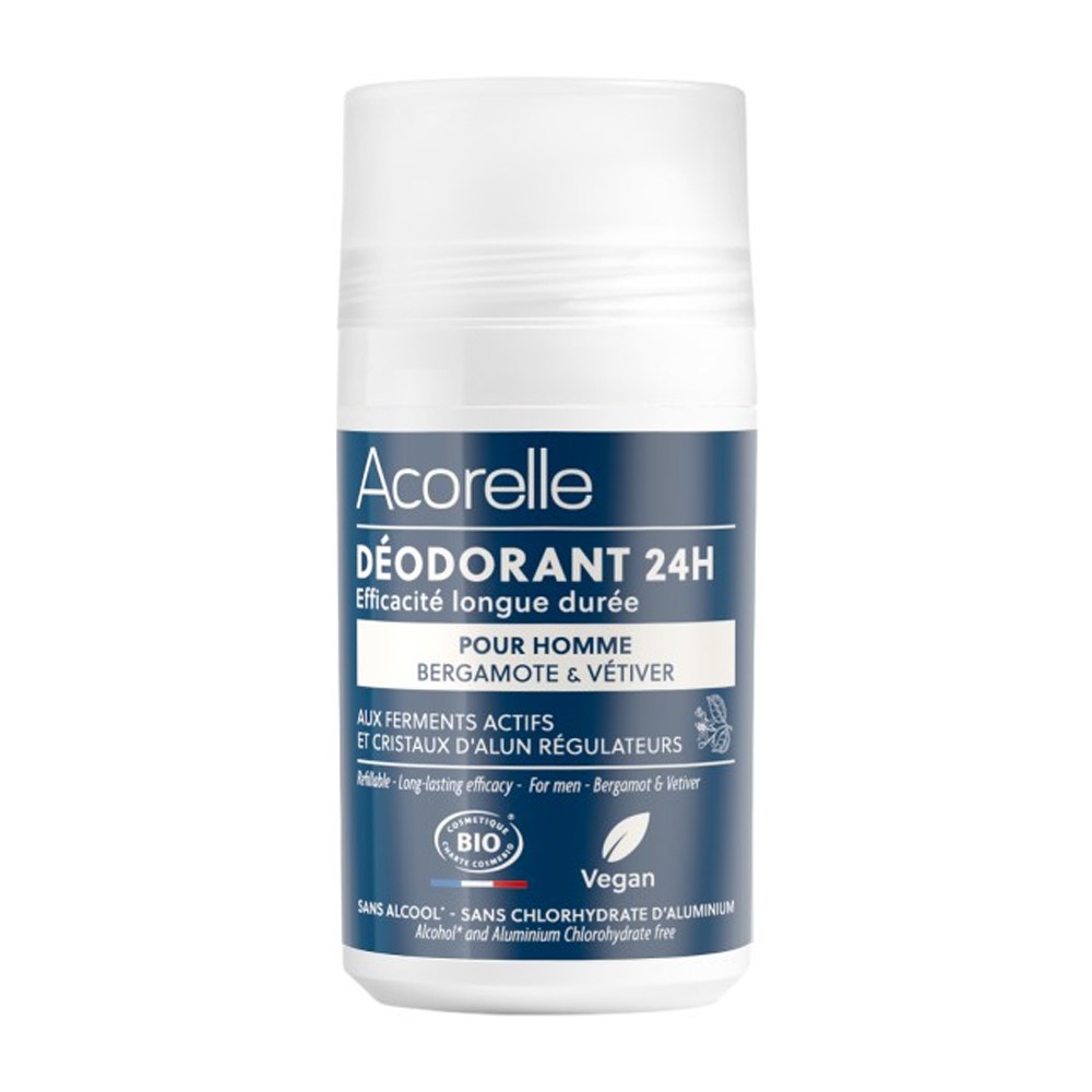 Acorelle Organic Certified L'Homme 24h Roll-On Deodorant Man 50ml