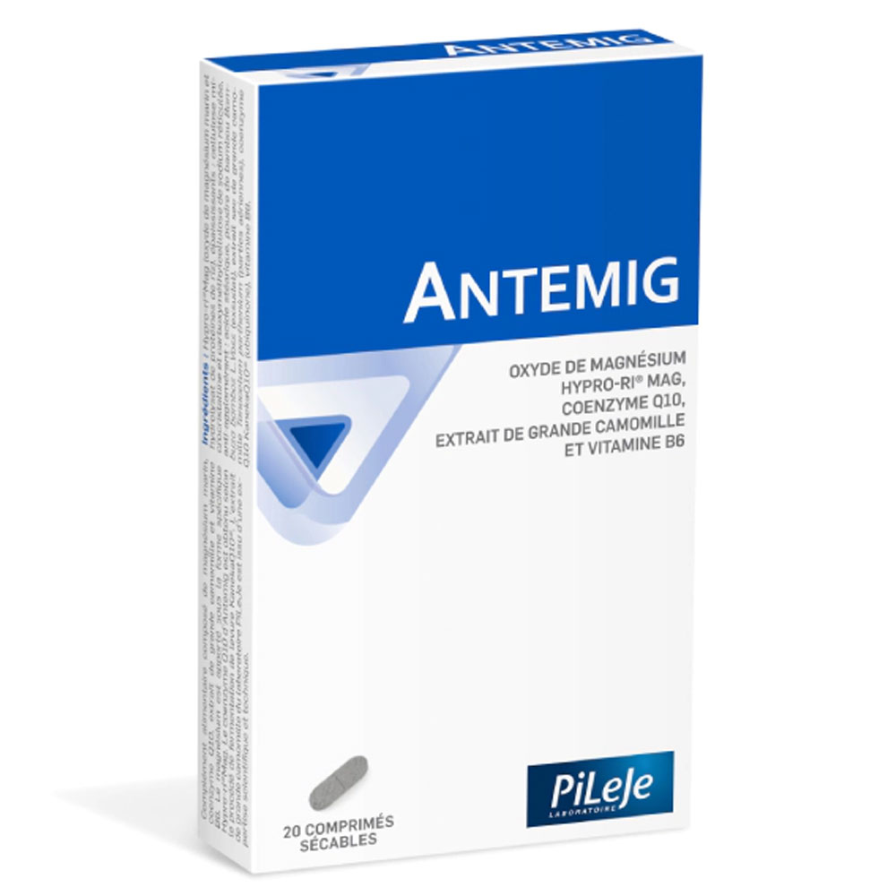 Pileje Antemig Magnesium oxide 20 tablets