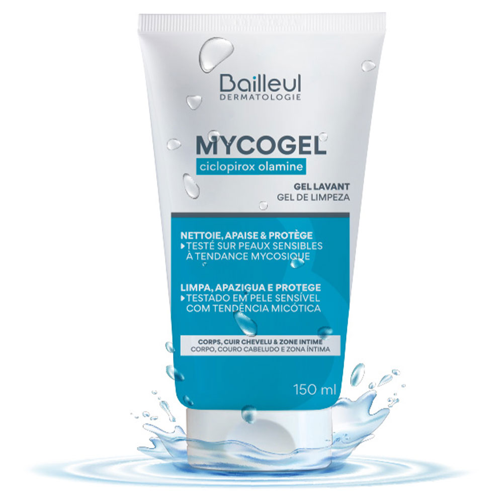 Bailleul Mycogel Foaming cleansing gel for sensitive skin 150 ml