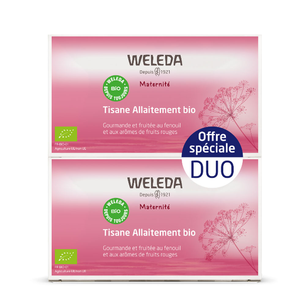 Weleda Maternity Milk feeding Herbal Tea Red Fruit 2x20 Sachets
