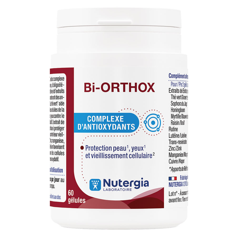 Nutergia Bi-Orthox antioxidant complex 60 capsules