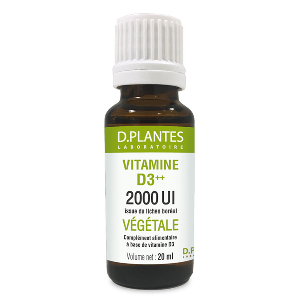 D. Plantes Plant Vitamin D3++ 2000IU 20ml