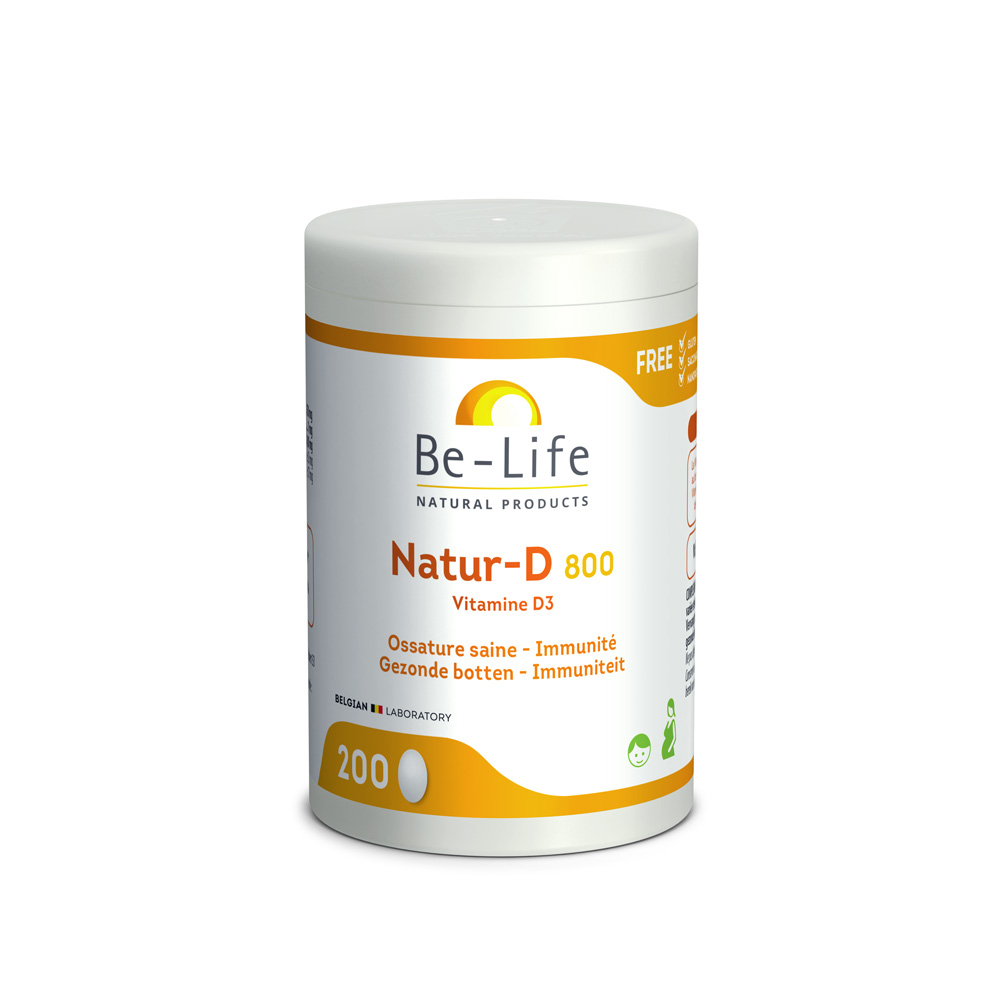 Be-Life Natur-d 800 200 Capsules