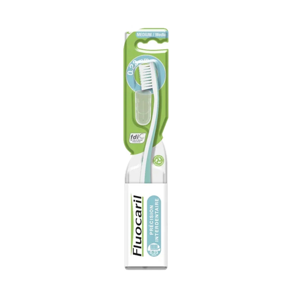 Fluocaril Medium toothbrush 0.23mm Interdental precision x1