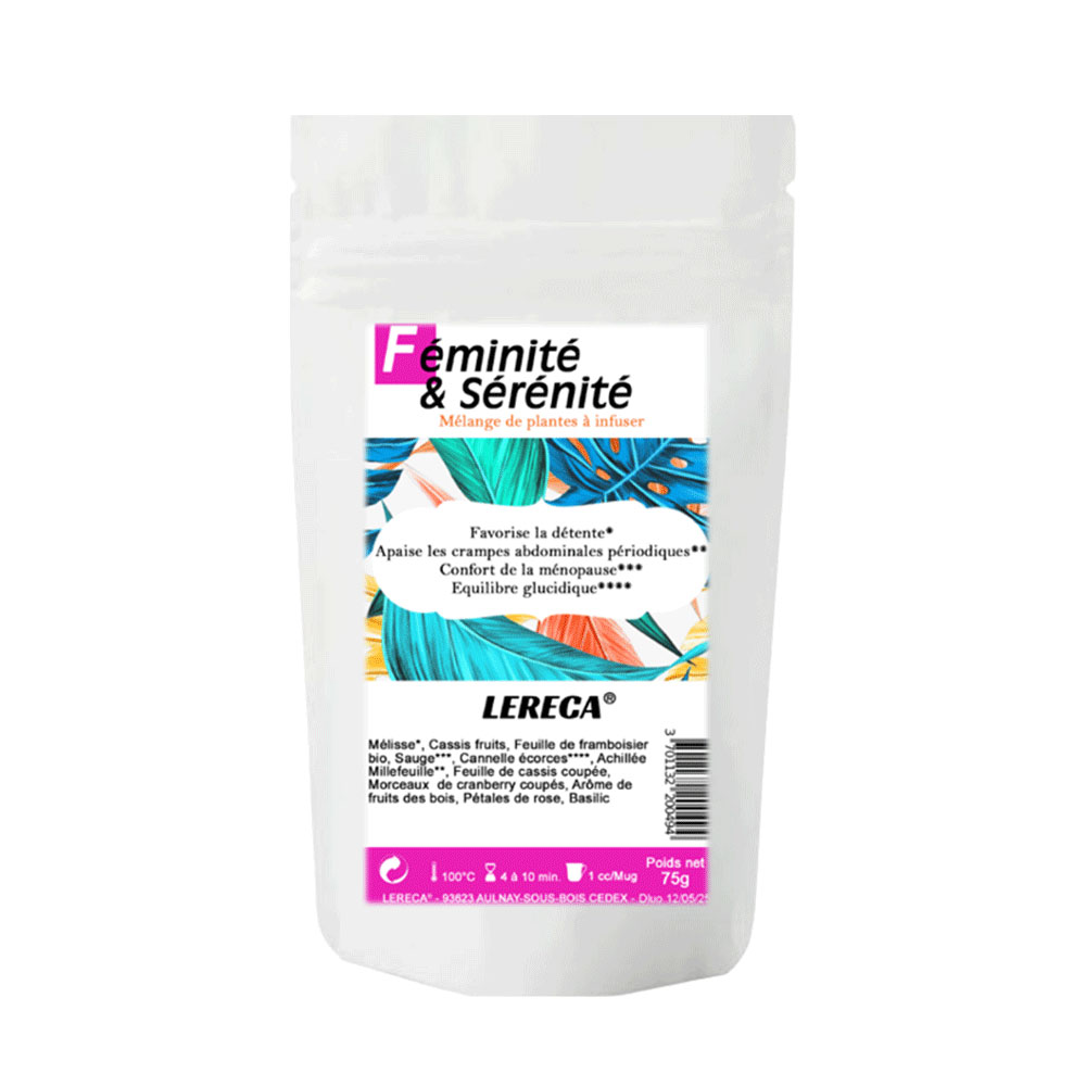 Lereca Herbal Teas Blend Femininity and Serenity 75g