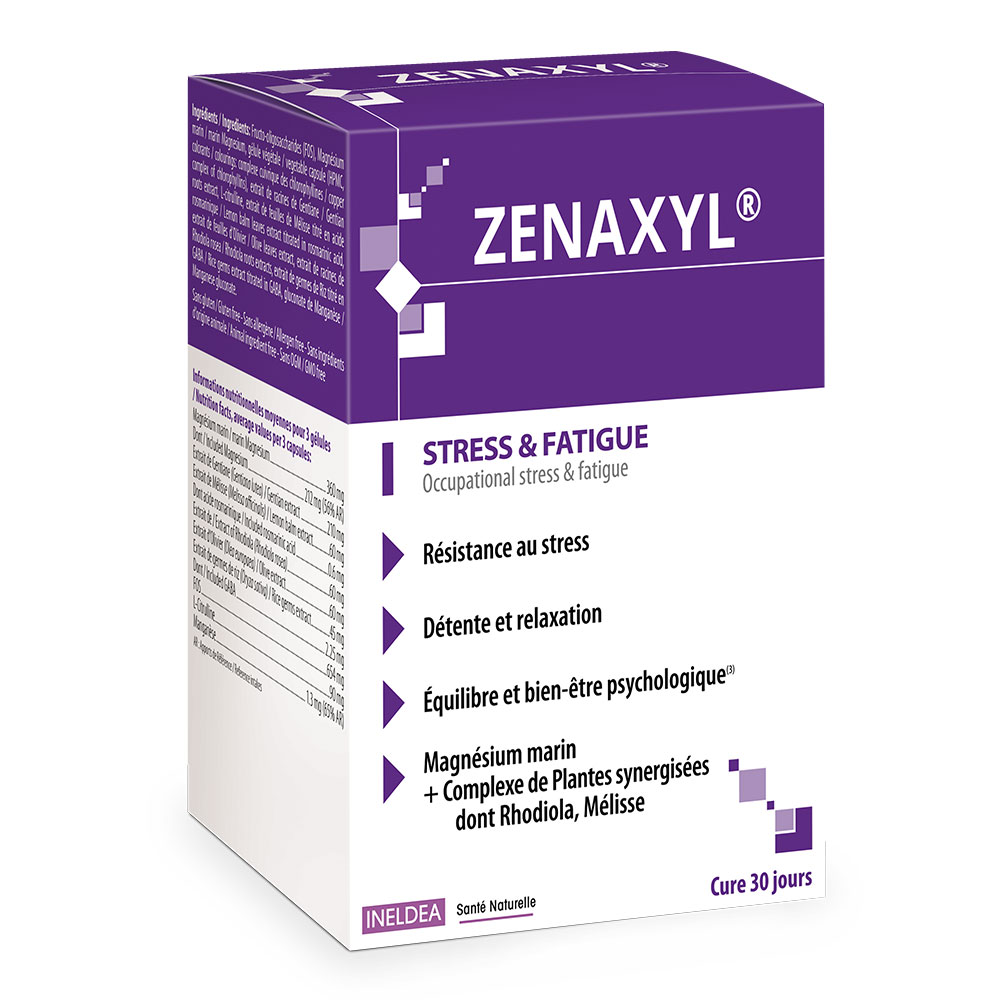 Ineldea Santé Naturelle Sante Naturelle Zenaxyl 90 Vegetable Capsules