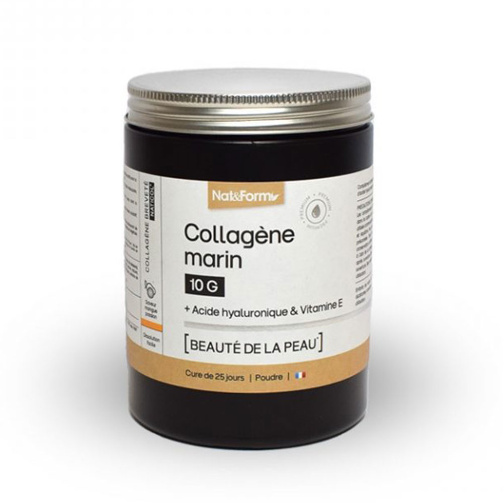 Nat&Form Collagen Marine Skin beauty 10g with hyaluronic acid and vitamin E 312.5 g