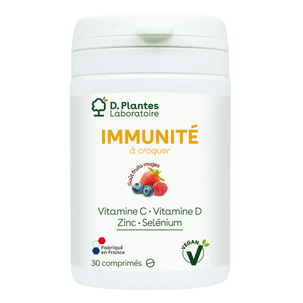 D. Plantes Chewable Immunity Red Fruit taste 30 tablets
