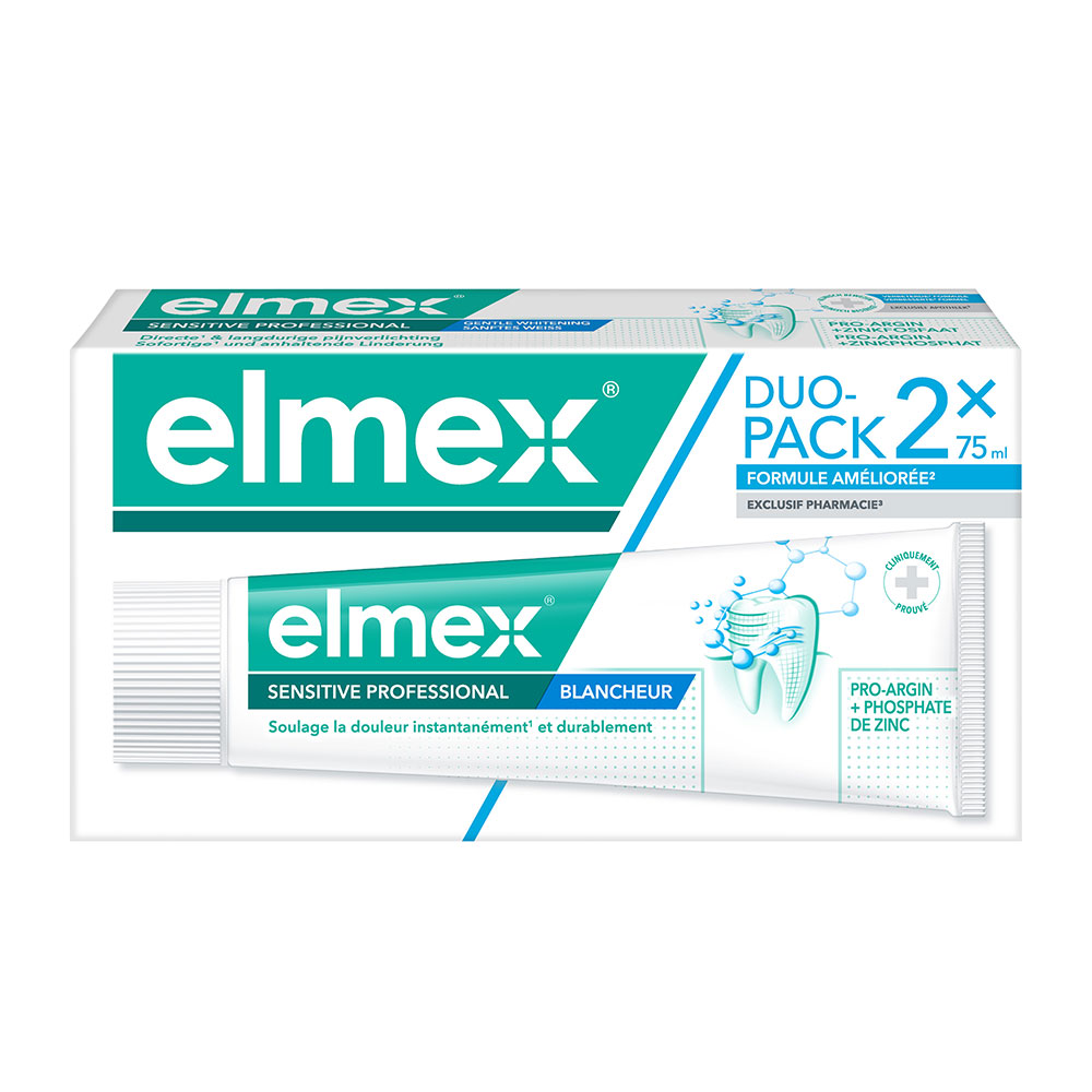 Elmex Sensitive Professional Whitening toothpaste 2 x 75 ml