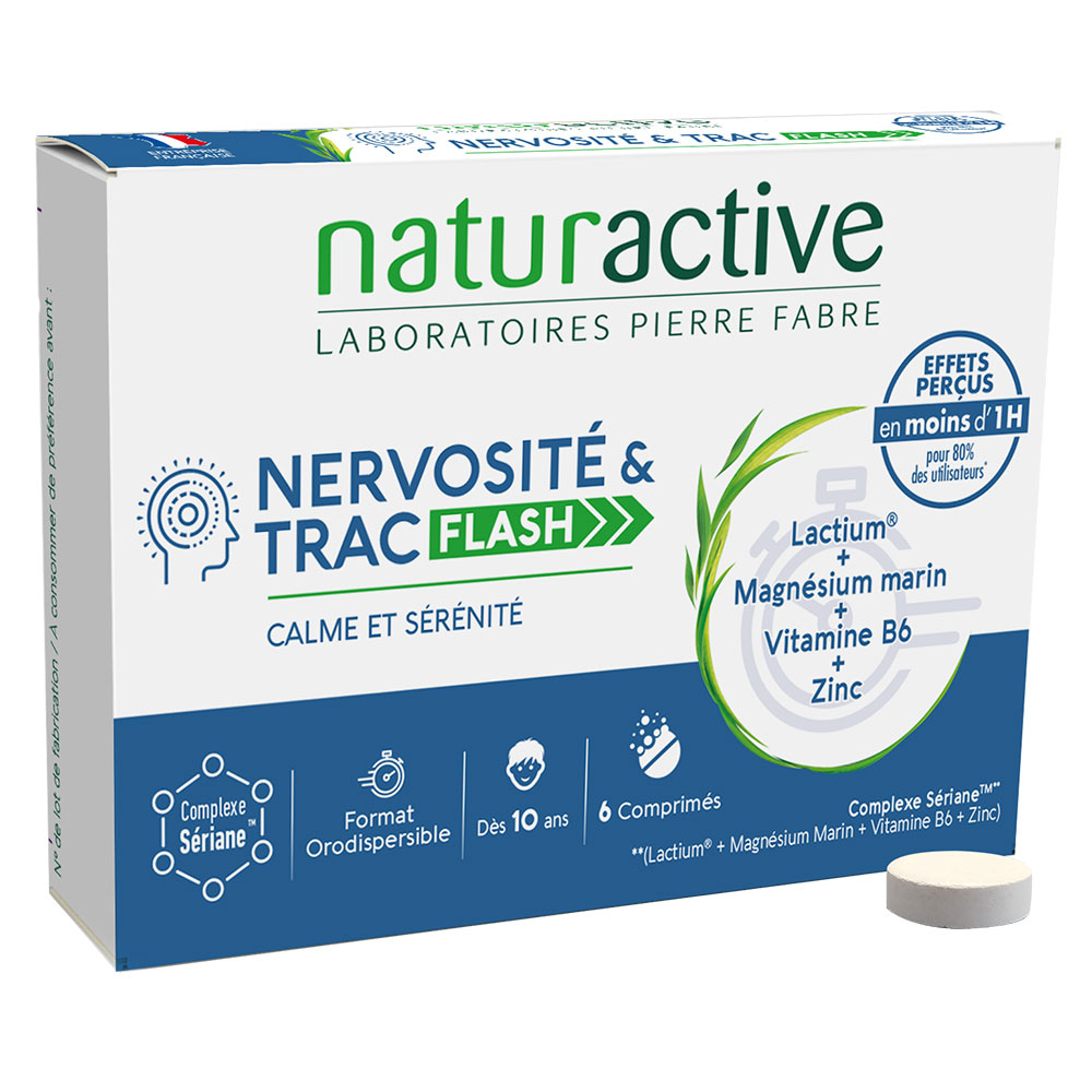 Naturactive Nervousness &amp; Stage fright Flash 60 Capsules