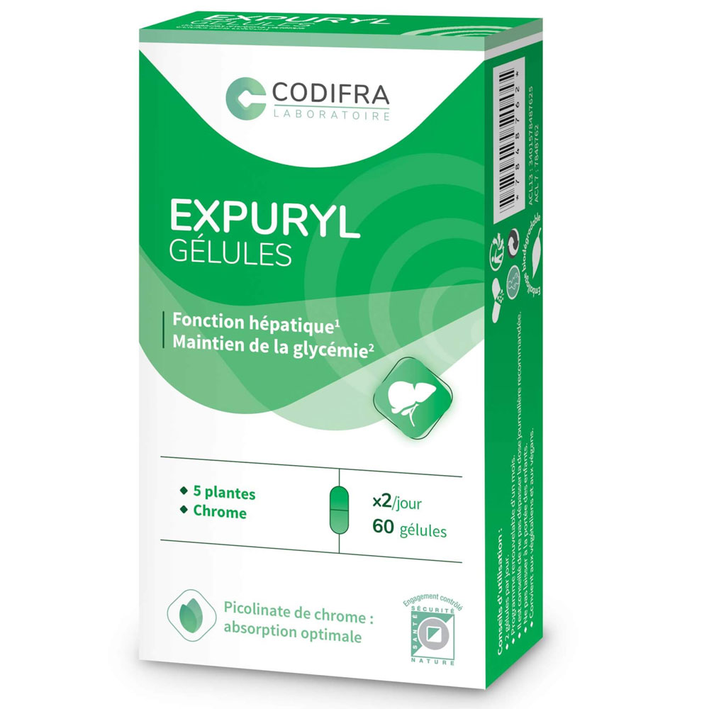 Codifra Expuryl 60 capsules