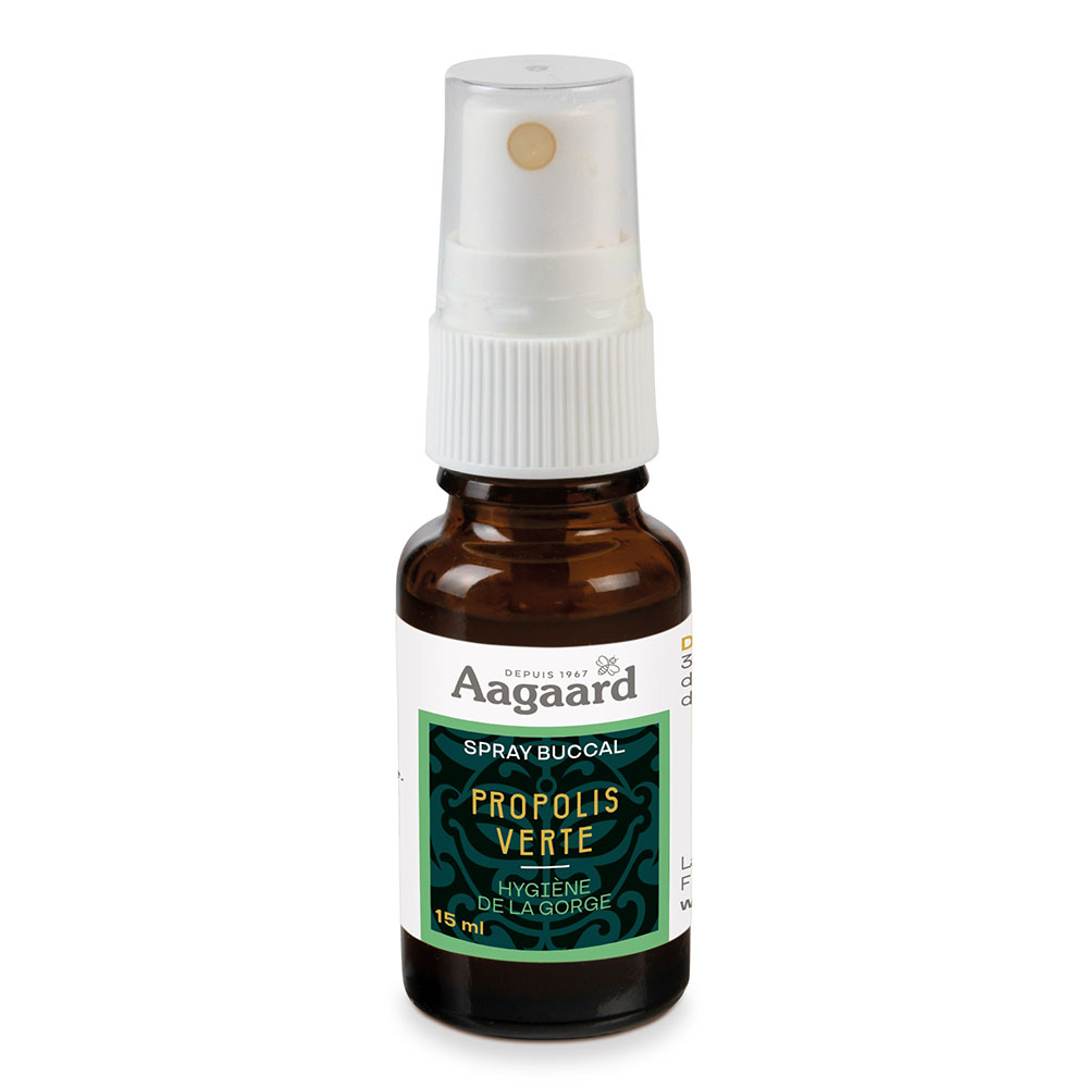 Aagaard Green Propolis Manuka Honey Oral Spray 15 ml