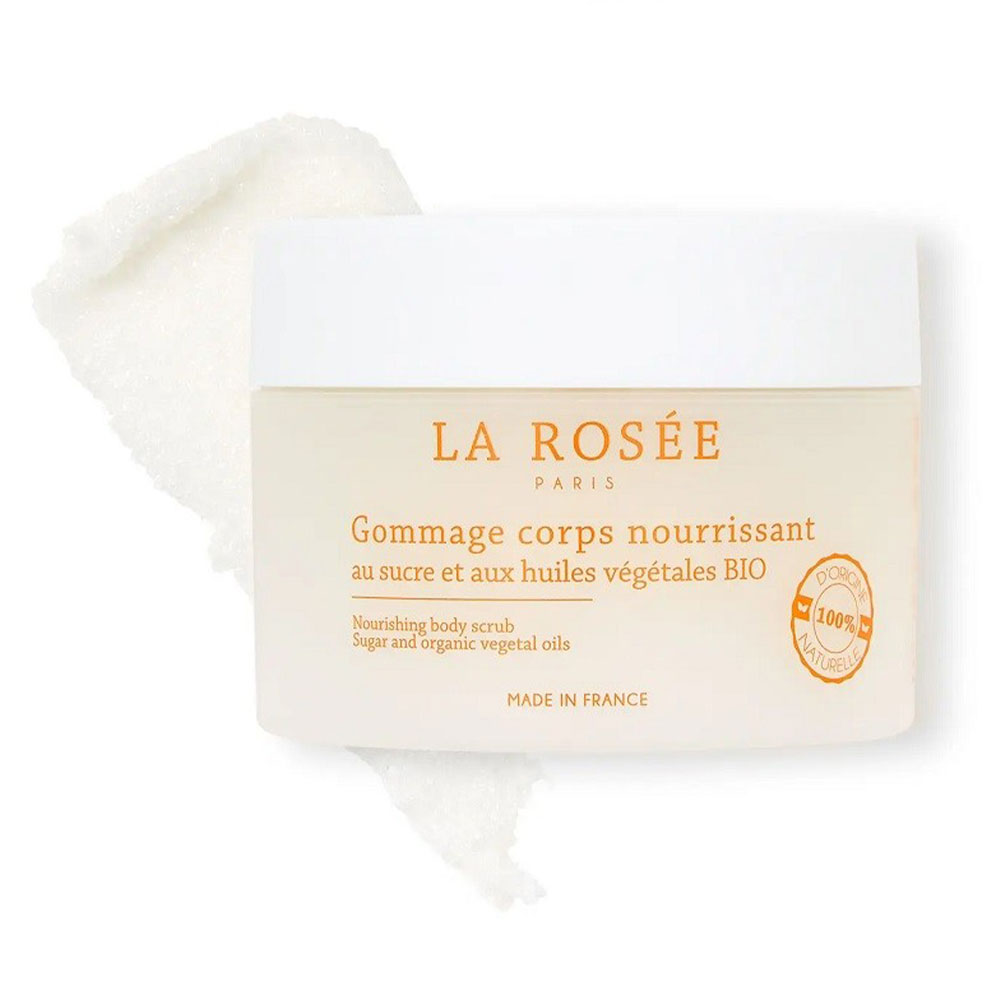 LA ROSÉE Nourishing Body Scrubs Au Sucre et Huiles Végétales Bio 200g