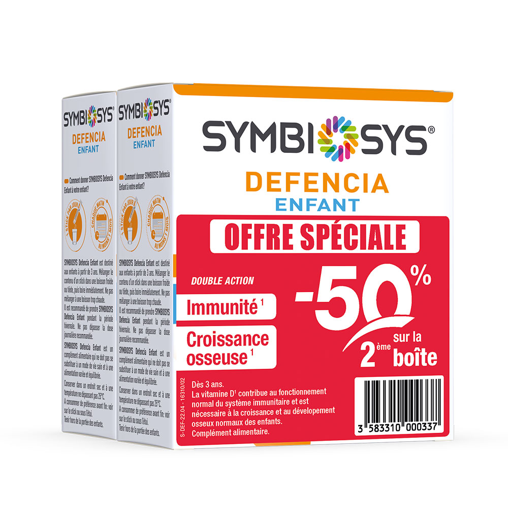Symbiosys Microbiota Defencia children x60 sticks