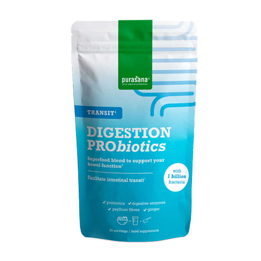 Purasana Digestion probiotics supports healthy digestion 140 g