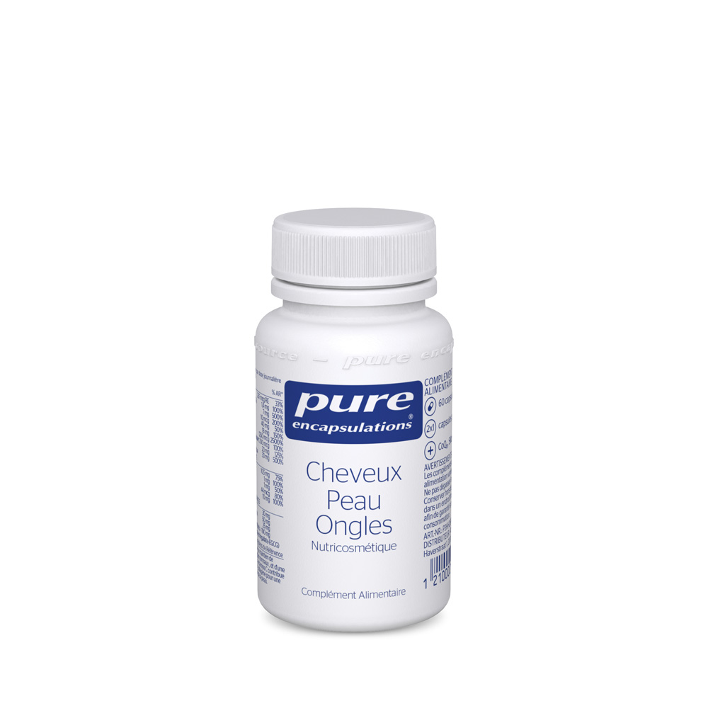 Pure Encapsulations Hair Skin Nails 60 capsules