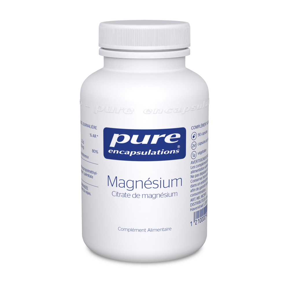 Pure Encapsulations Magnesium (Magnesium Citrate) 90 capsules