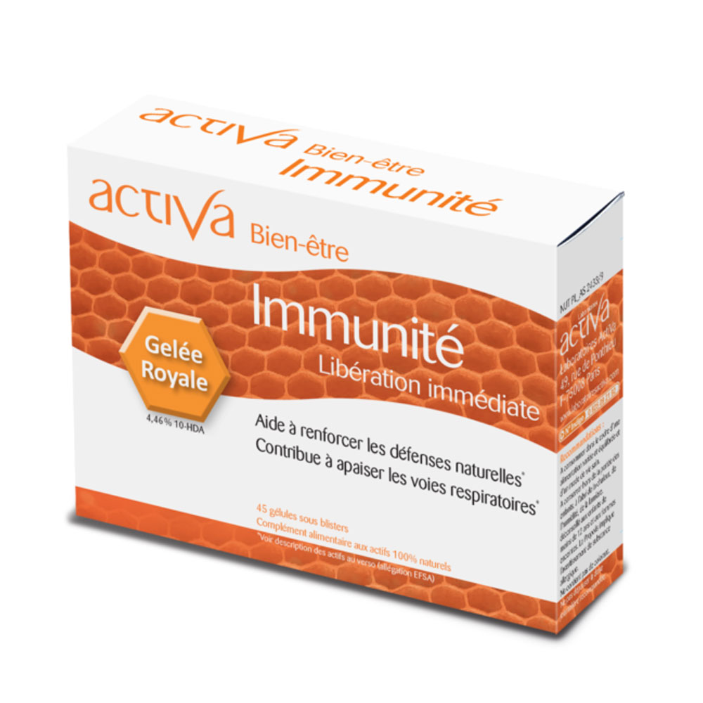 Activa Well-being Immunity Libération immédiate 45 capsules