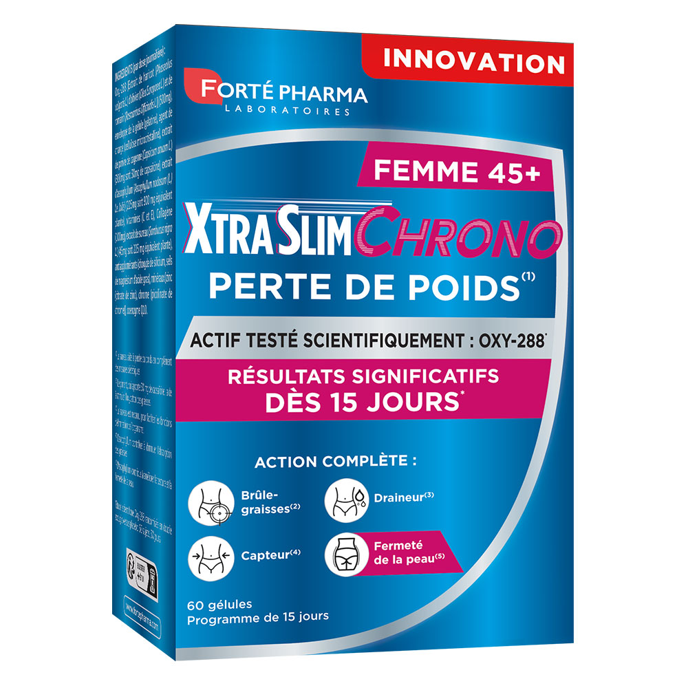 Forté Pharma XtraSlim Chrono Weight loss 45+ women 60 capsules