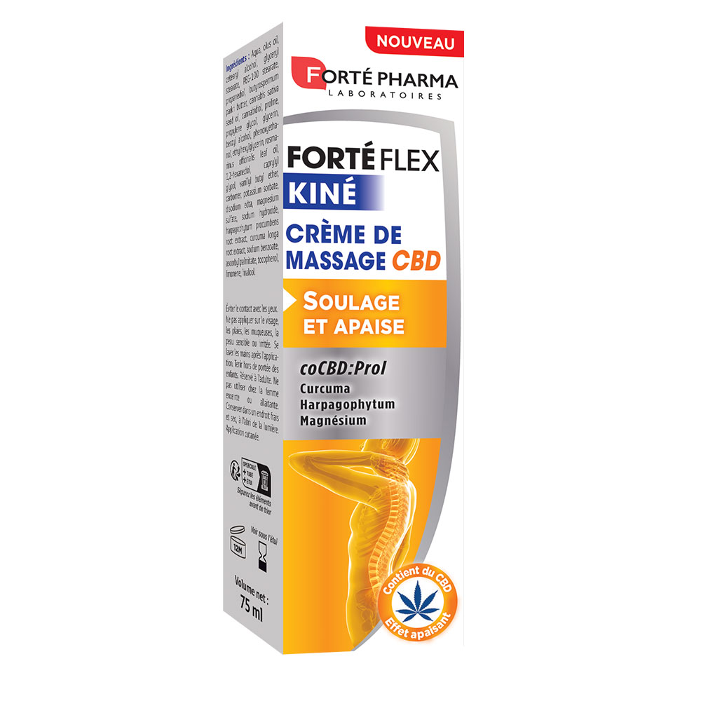 Forté Pharma Forté Flex CBD Massage Cream - Kiné 75ml