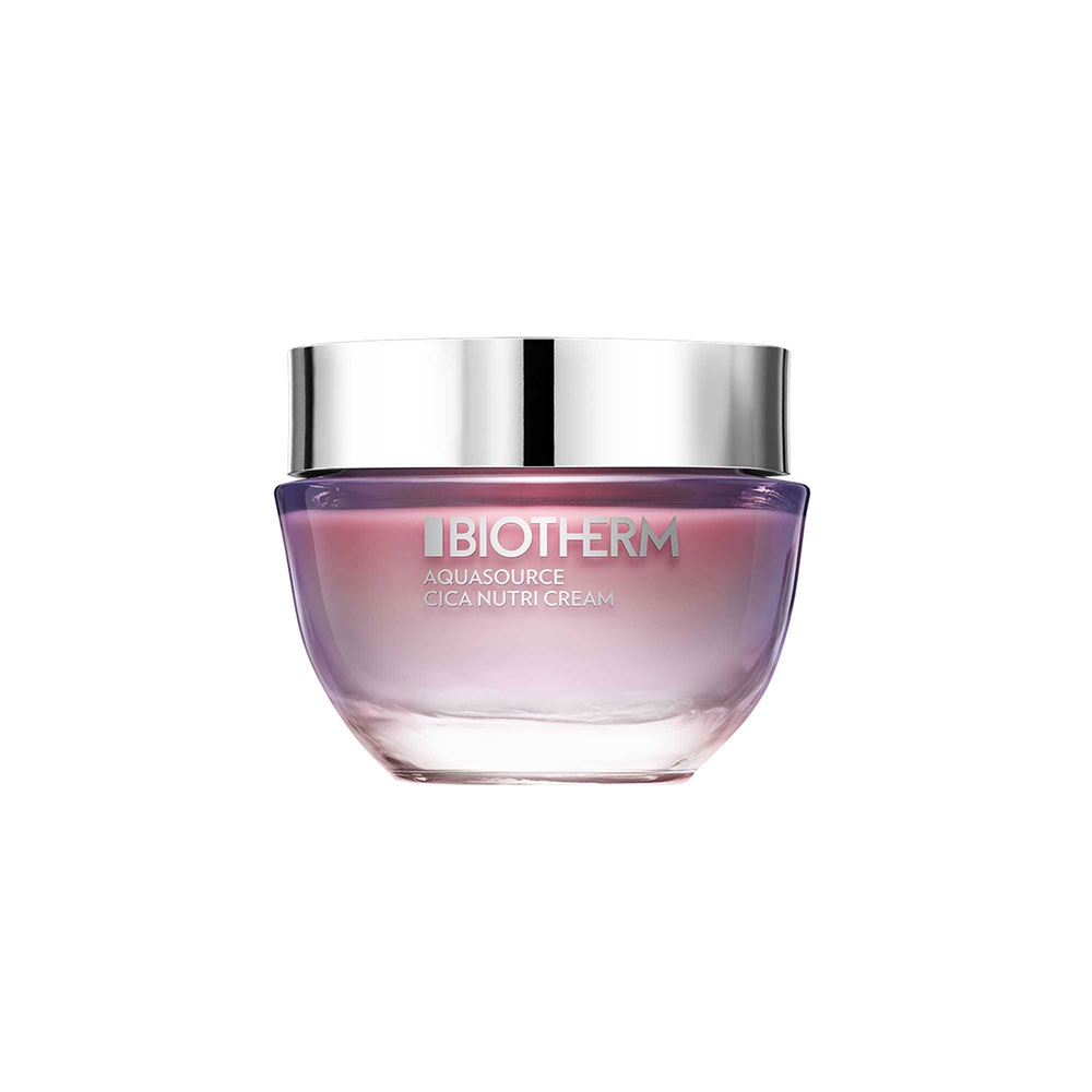 Biotherm Aquasource Cica Nutri Crème Centella asiatica moisturizer Peaux sèches 50ml