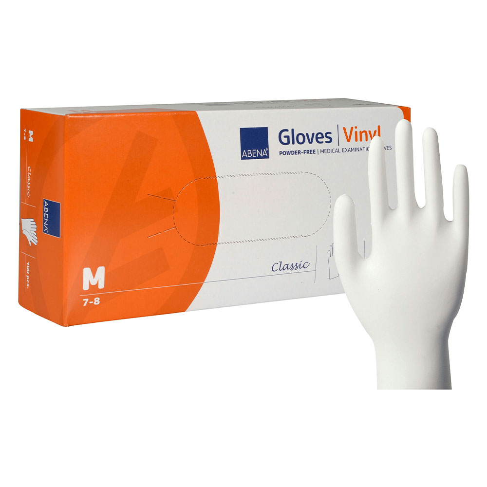 Abena Vinyl Powder-free gloves 2 x 100 ml