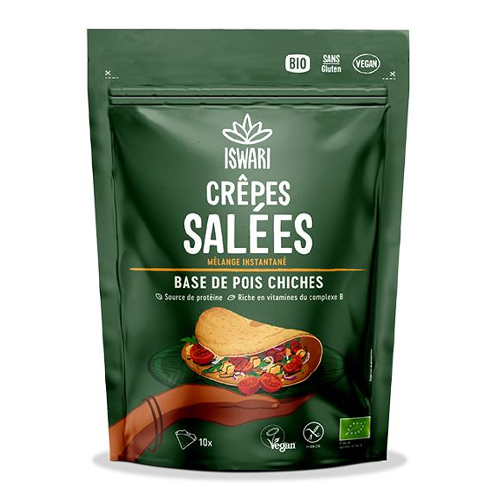 Iswari Savoury Crêpes Instant Chickpea Mix 250g