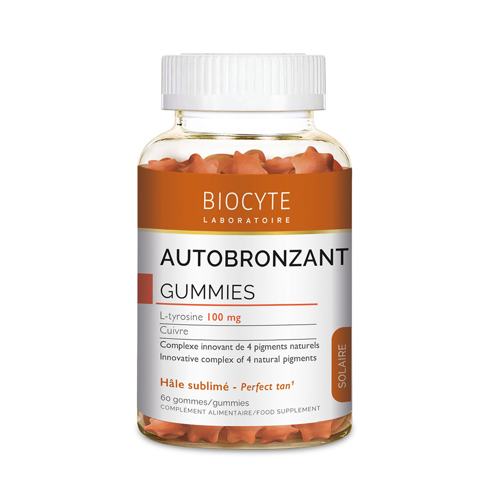 Biocyte Suncare Self-tanner Blueberry flavour 60 gummies