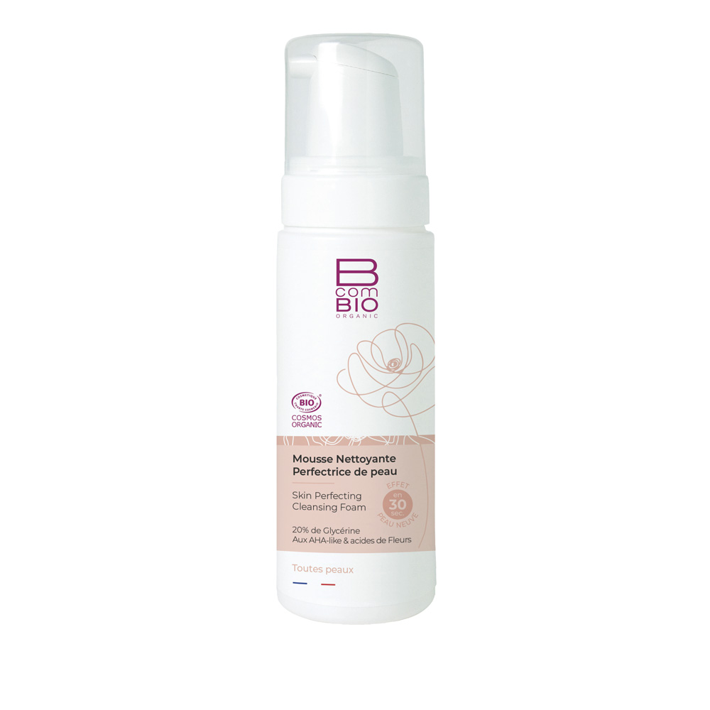 Bcombio Organic Mousse Nettoyante Fraicheur Visage 150ml