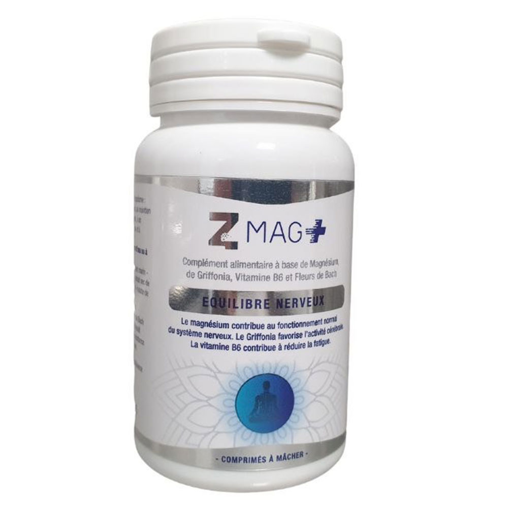 Mint-E Z Mag+ Nervous Balance 60 chewable tablets