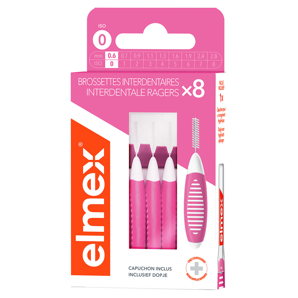 Elmex Interdental Brushes x8