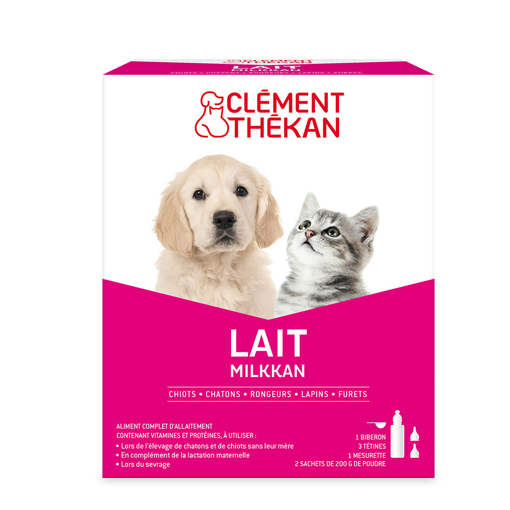 Clement-Thekan Milkkan Powdered milk for puppies and kittens 2 x 200 g