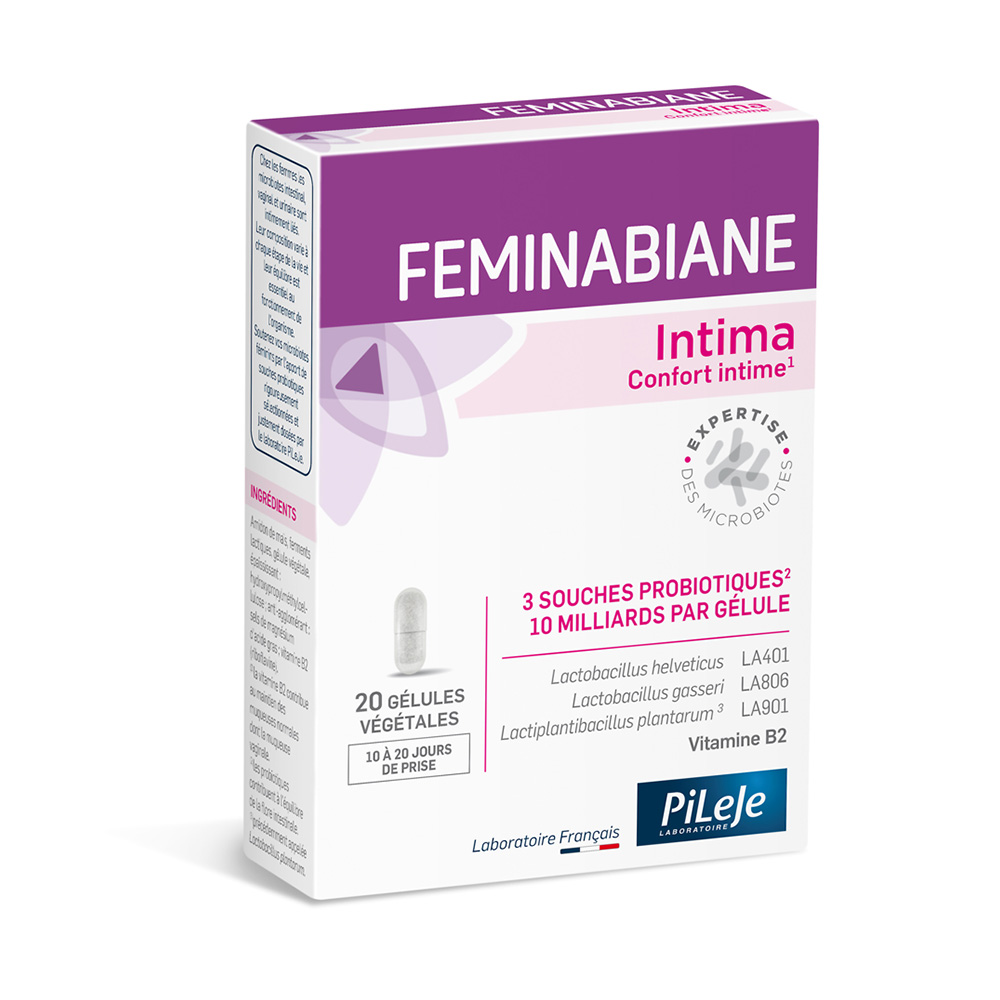 Pileje Feminabiane Feminabiane Intima Intimal Comfort x20 capsules