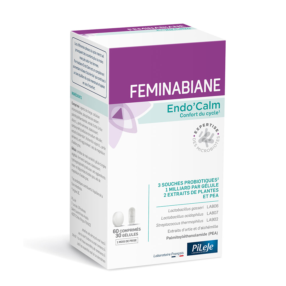 Pileje Feminabiane EndoCalm 60 tablets + 30 capsules