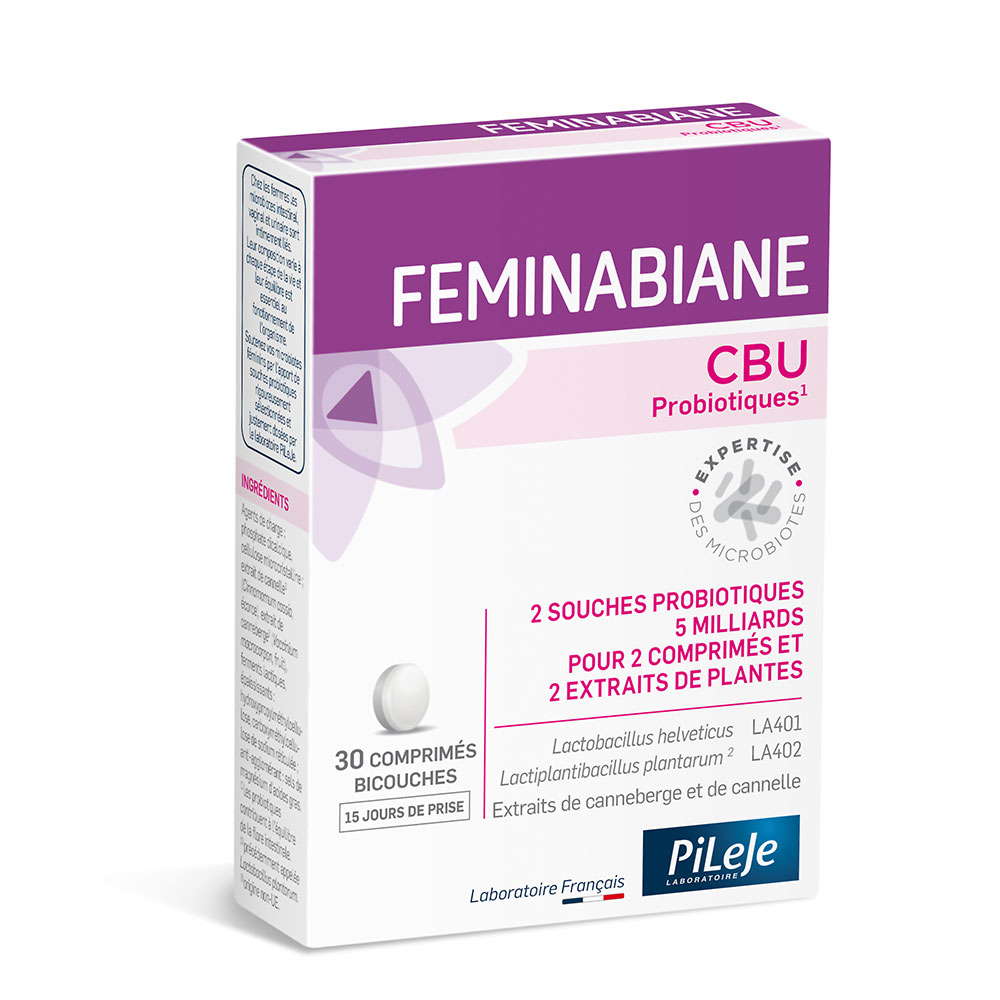Pileje Feminabiane CBU 30 bilayer tablets