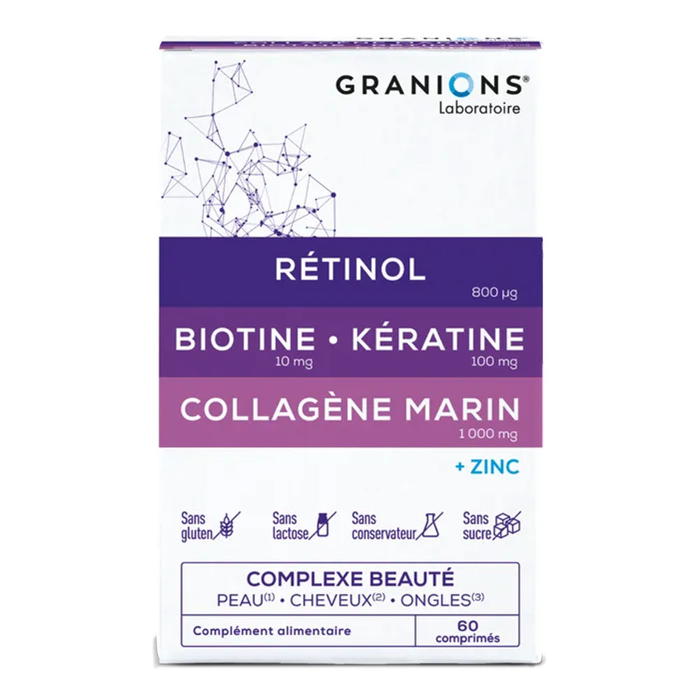 Granions Complex Beauty skin, hair and nails 60 tablets