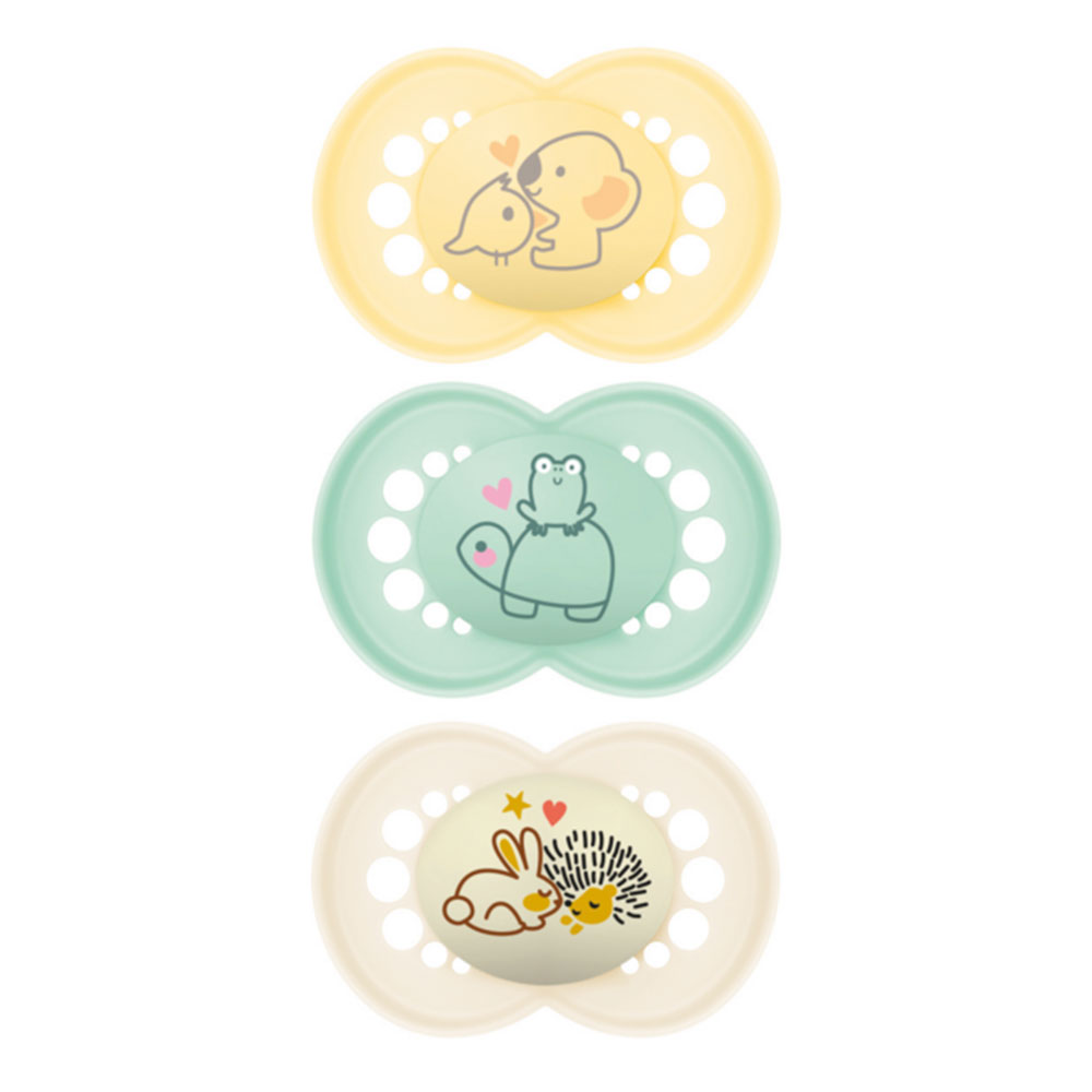 Mam Original Symmetrical soothers 18 months and Plus x3