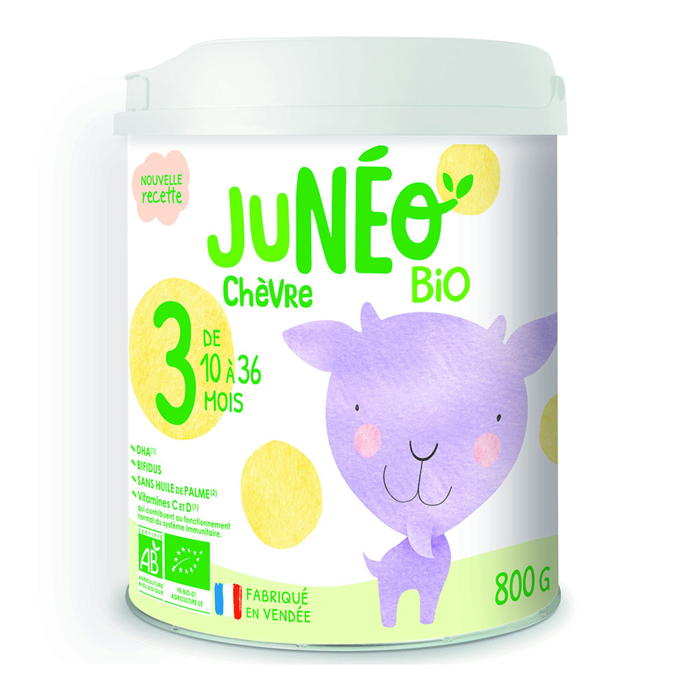 Juneo Goat Growing-up milk with Bioes From 10 to 36 months 800g