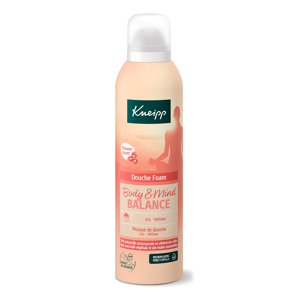 Kneipp Body & Mind Balance Shower Foam Iris Vetiver 200ml