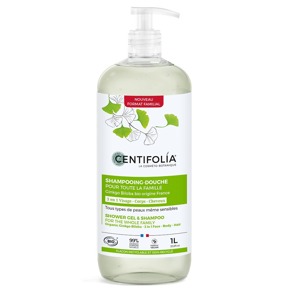 Centifolia Soft and moisturising Shower shampoo Pour Toute La Famille 1L