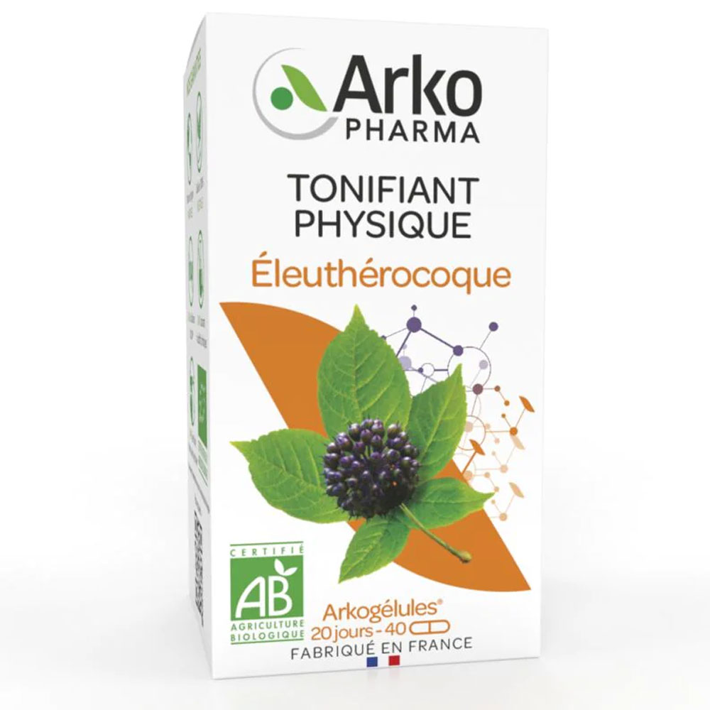 Arkopharma Arkocapsules Arkogelule Eleutherococcus 45 Capsules