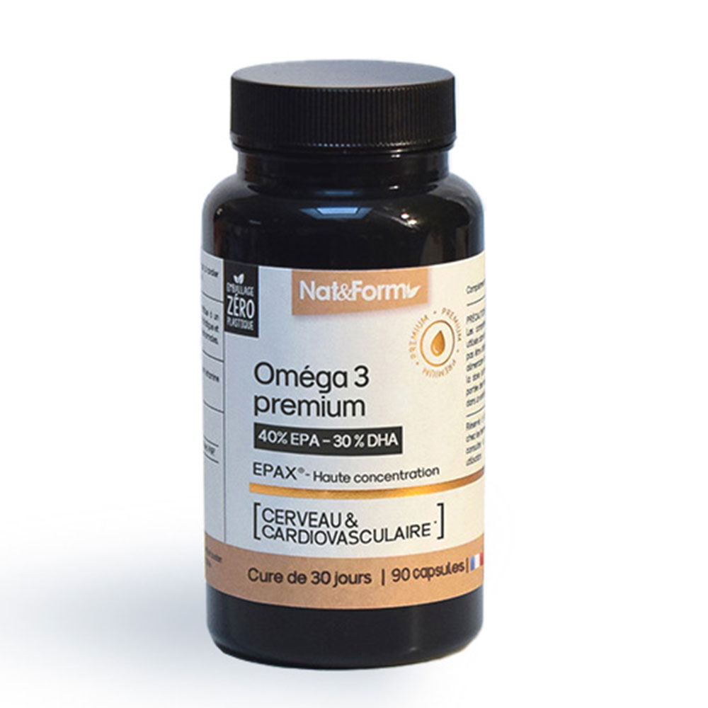 Nat&Form Premium Omega 3 Brain &amp; Cardiovascular 90 capsules