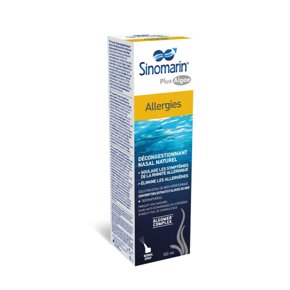 Gifrer Sinomarin Spray Nasal Algae Allegy Blocked nose 100ml