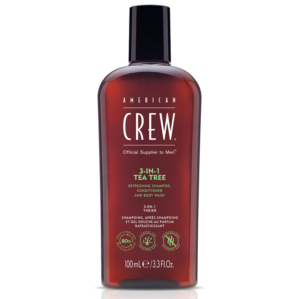 American Crew 3 in 1 Tea tree Shampoo 100ml