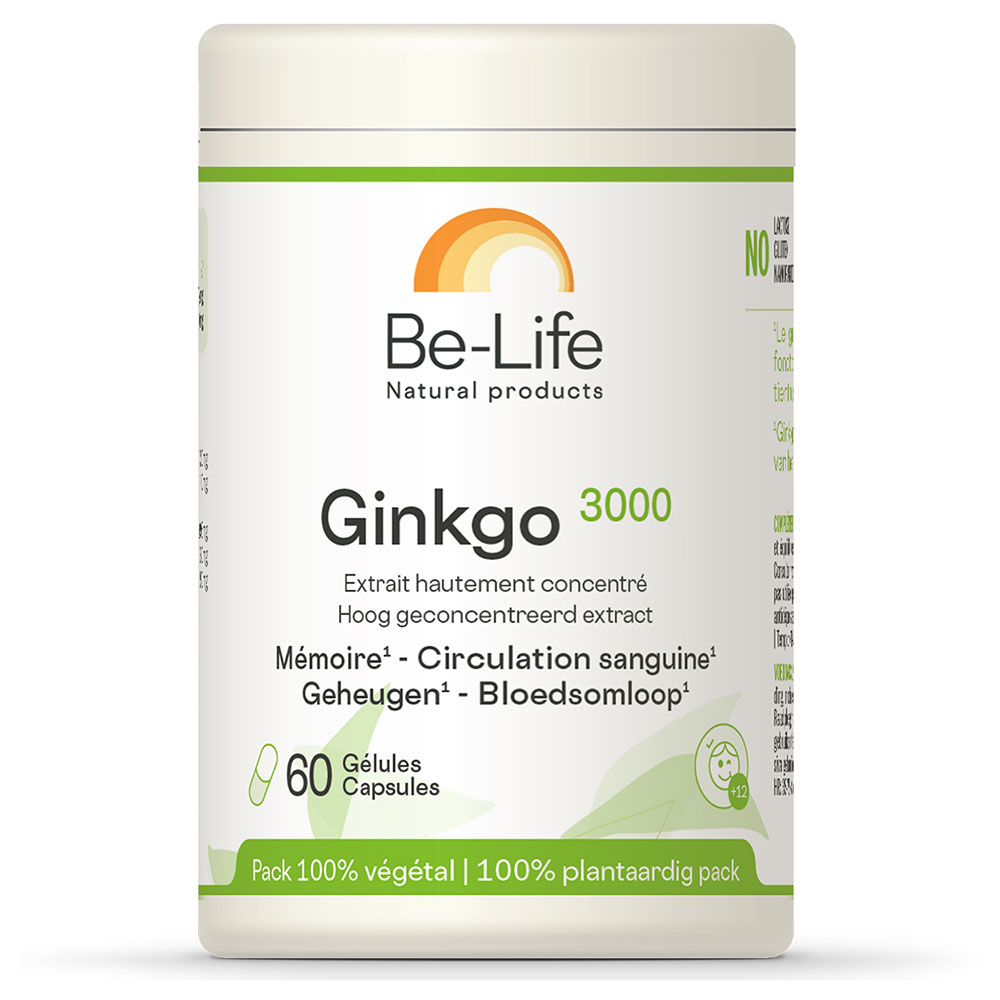 Be-Life Ginkgo 3000 60 capsules